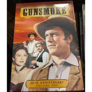 Gunsmoke 50th Anniversary Volume One DVD Set 17 Episodes Classic Western TV Show